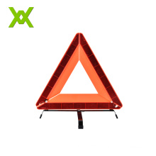 high visibility reflective led light car road safety warning triangle